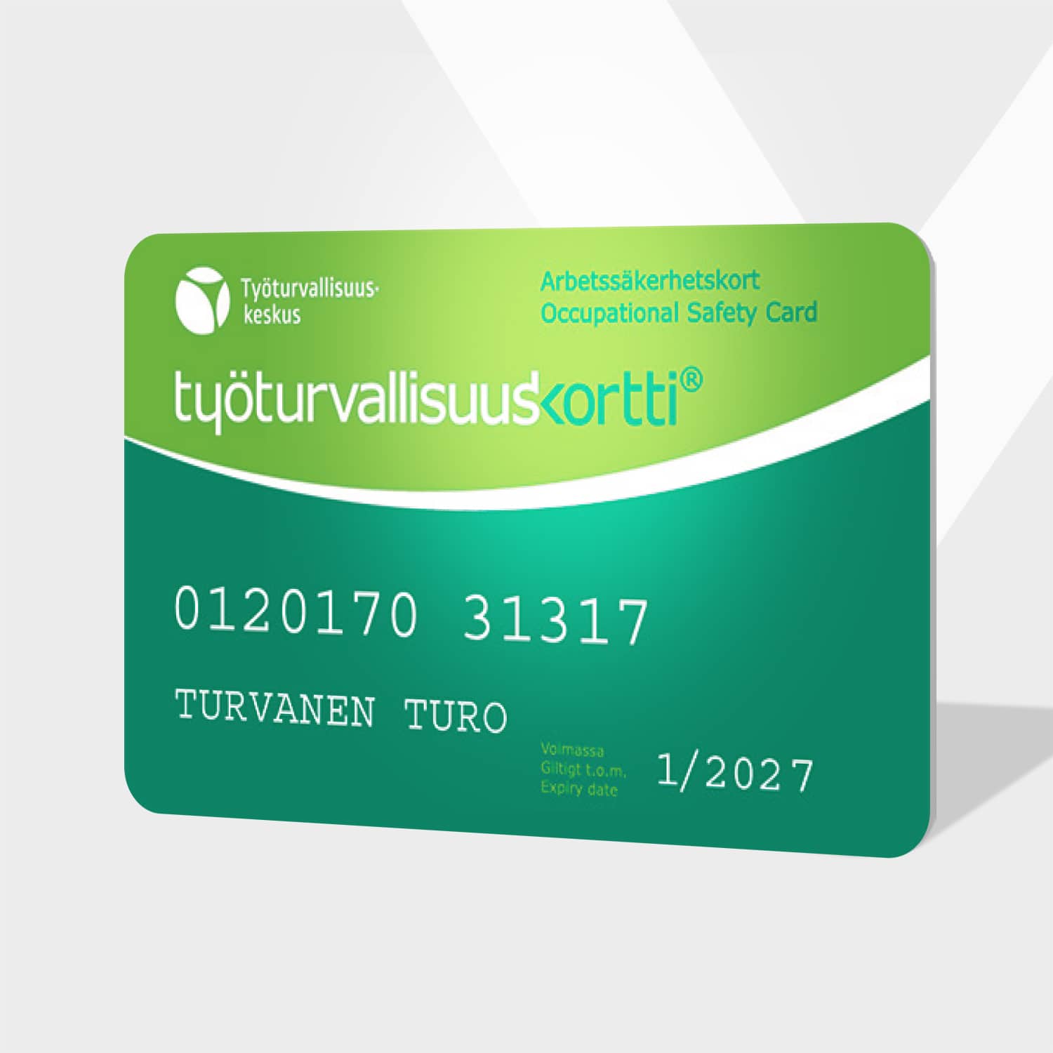 Tarkista Ty turvallisuuskortin Voimassaolo Ohje Tarkista Ty turvallisuuskortin Voimassaolo Ohje